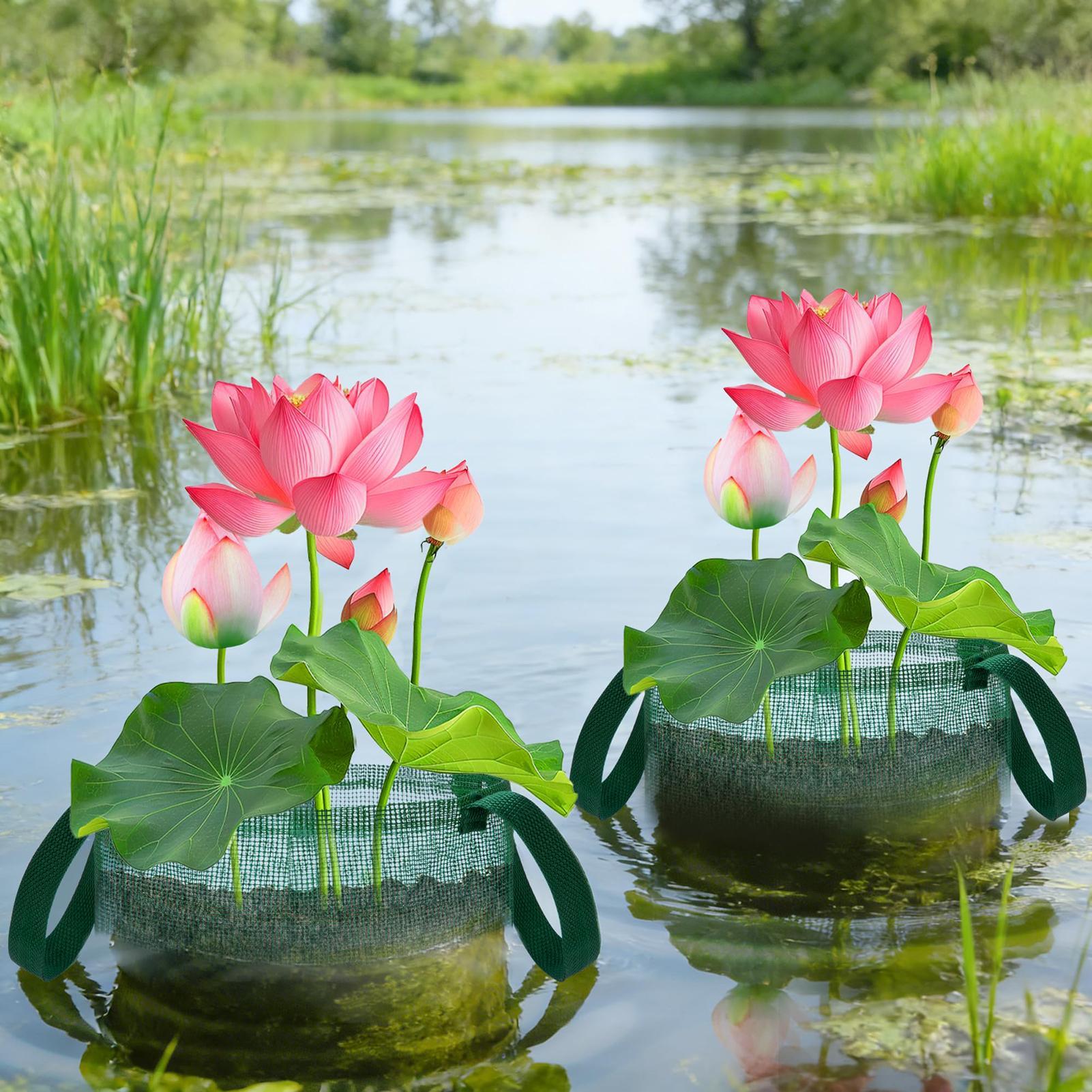 Bonsai Garden With Pond - Корзины для бонсай, 4 штуки, складные,