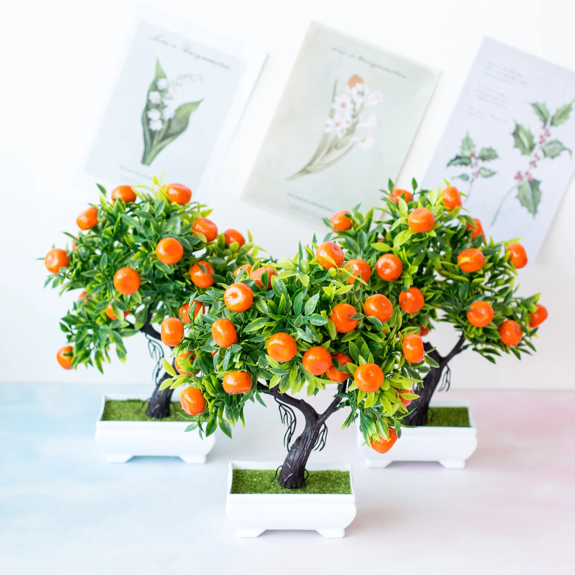 Bonsai Garden Sushi - Искусственное фруктовое дерево, домашний декор, растение,