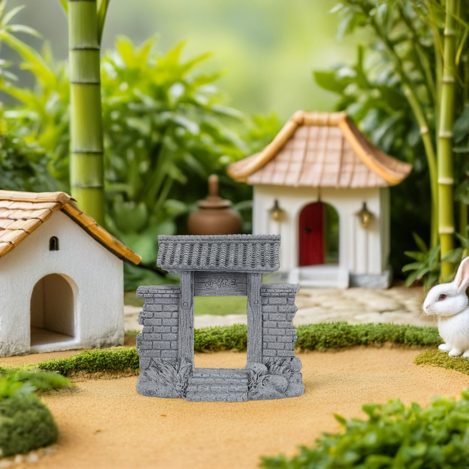Миниатюрный декоративный бонса – обзор и цена Bonsai Garden Entrance