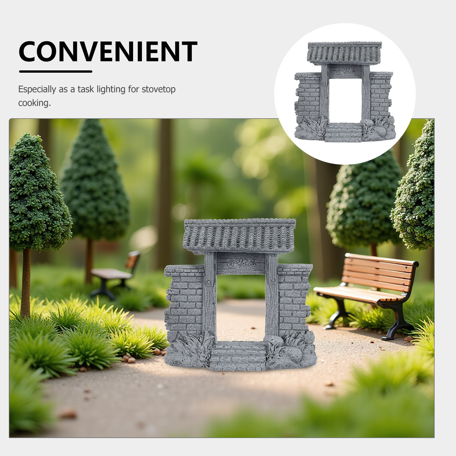 Миниатюрный декоративный бонса – обзор и цена Bonsai Garden Entrance