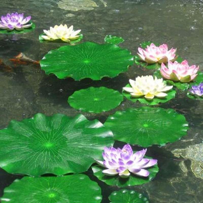 Искусственные листья лотоса 20 – обзор и цена Bonsai Garden With Pond