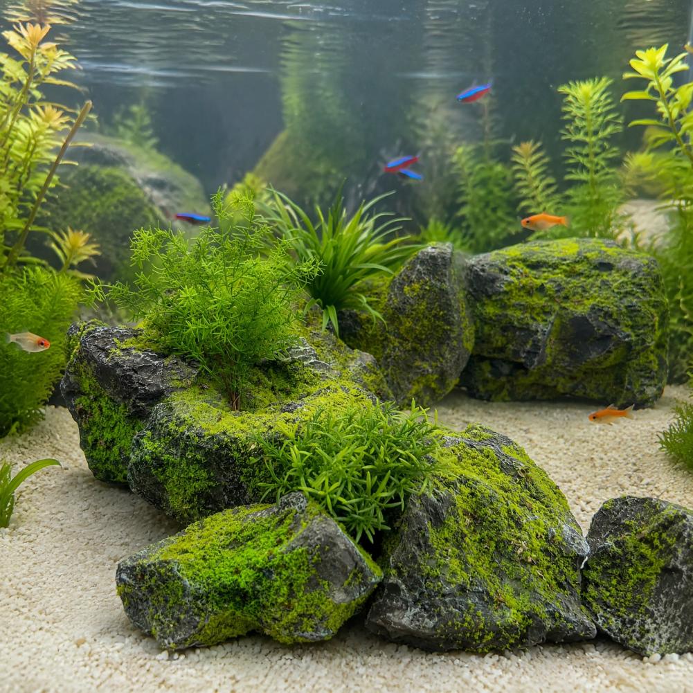 Искусственные камни из мха для – обзор и цена Bonsai Garden With Pond
