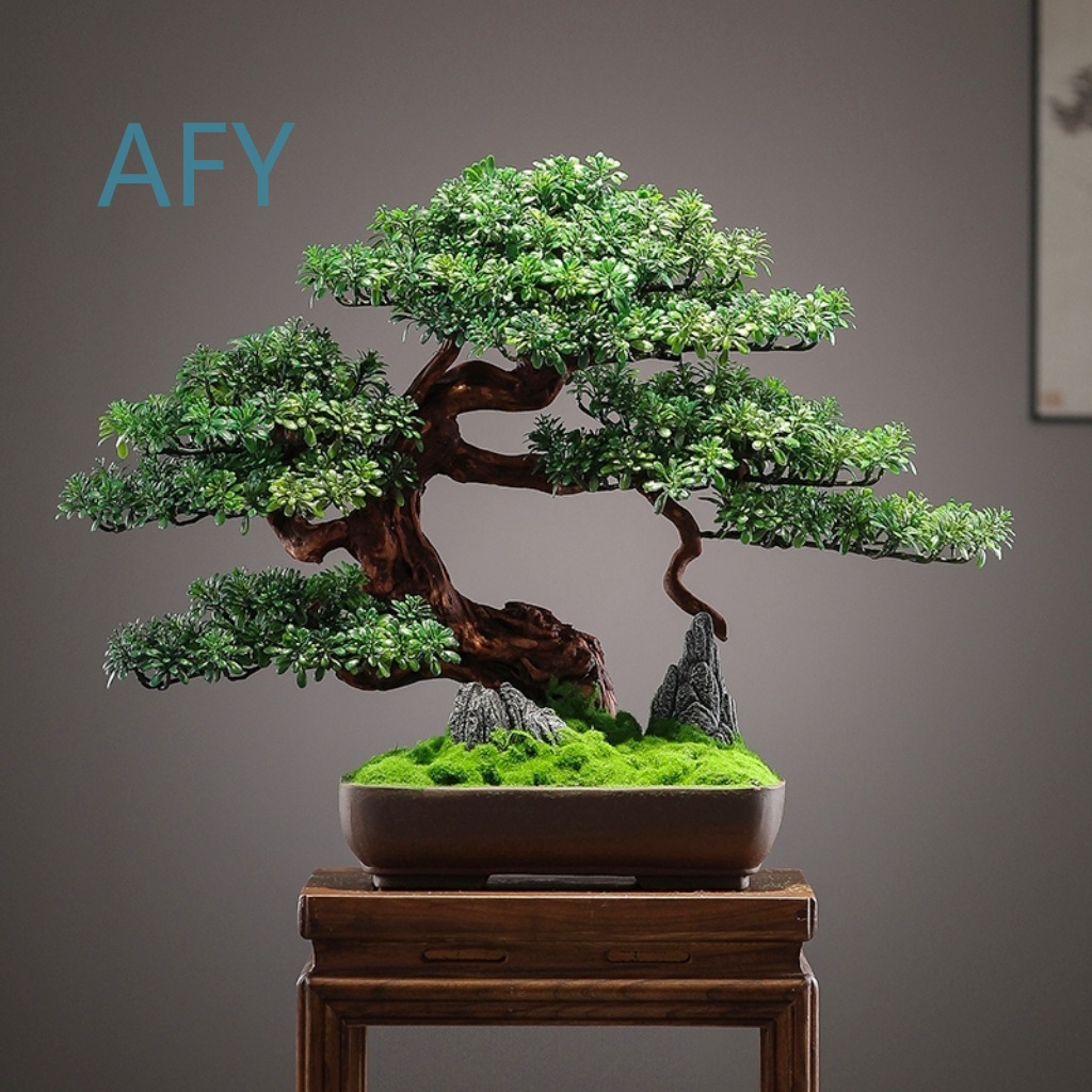 Искусственное сосновое бонсай  – обзор и цена Bonsai Garden Entrance