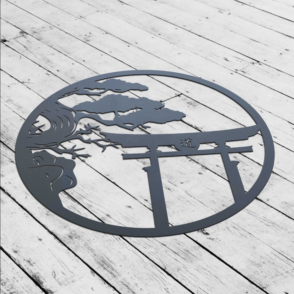 Металлическое настенное украше – обзор и цена Bonsai Garden Wall