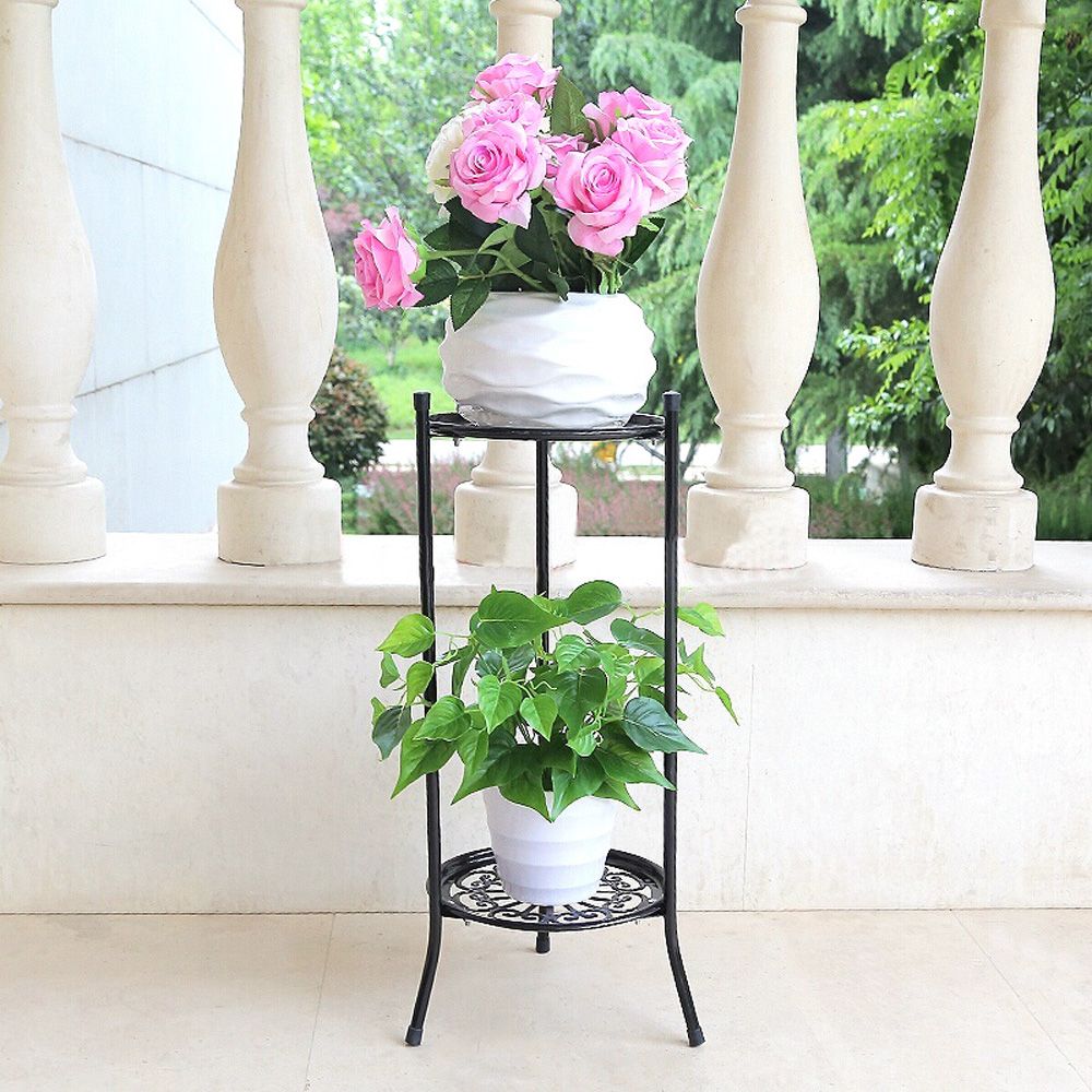 2-уровневый элегантный цветочн – обзор и цена Bonsai Garden Display Stands